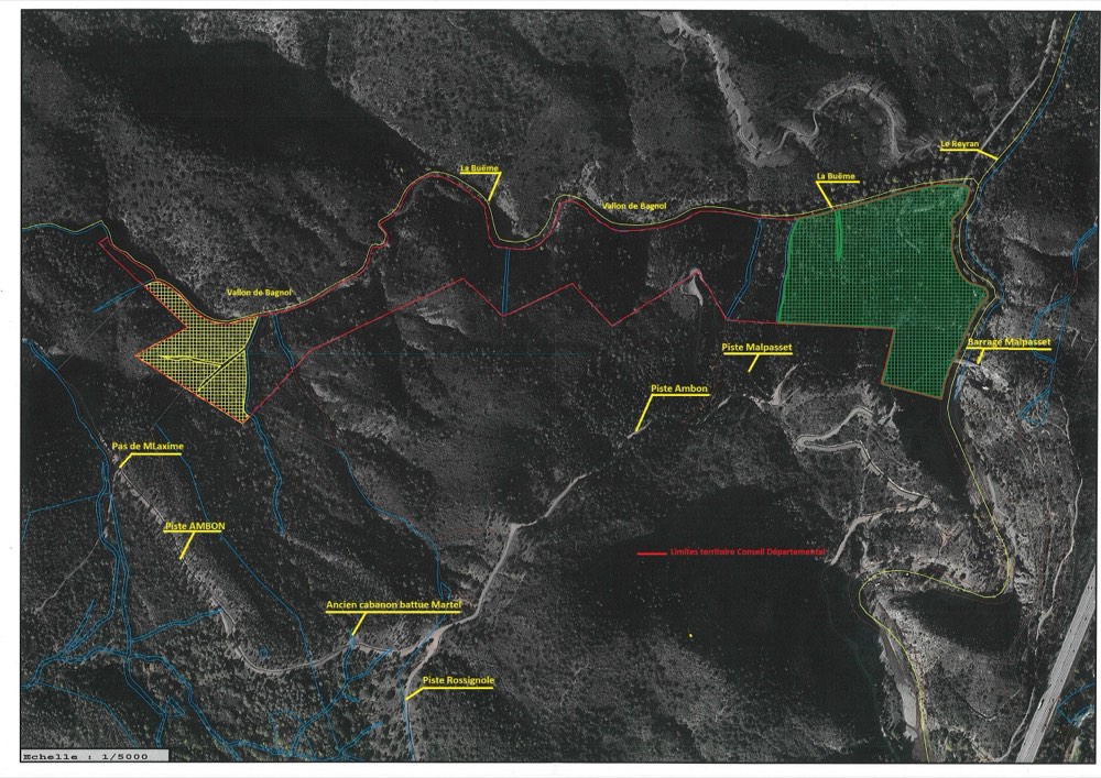 LIMITES TERRITOIRE MALPASSET CÔTÉ AMBON